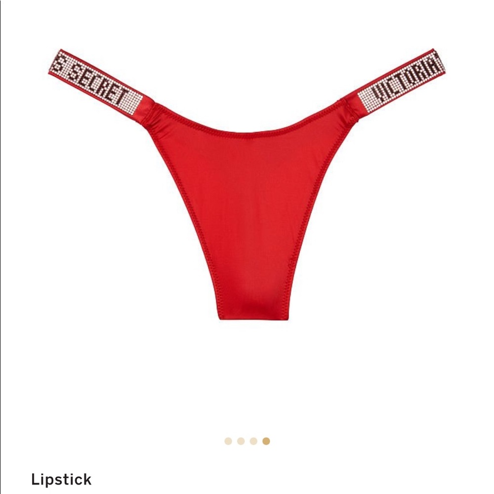 Bombshell shine strap thong